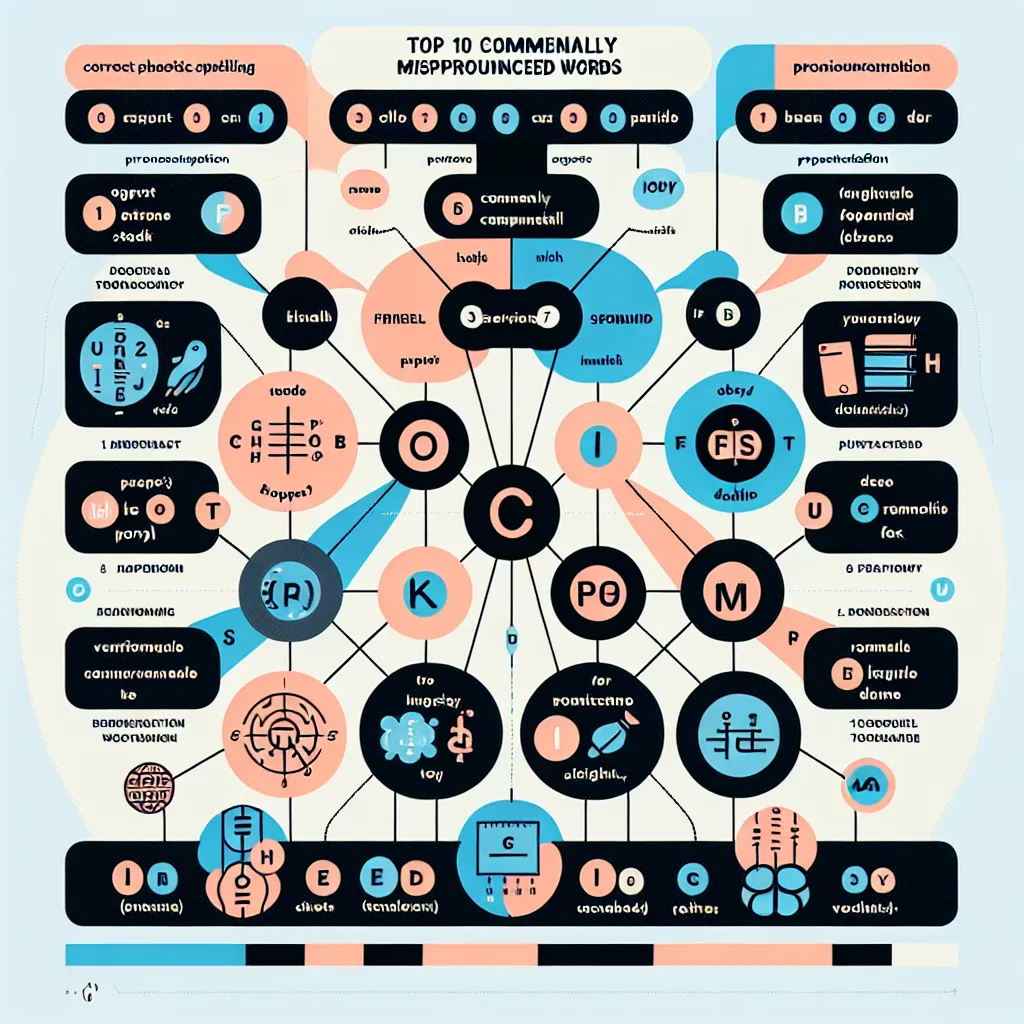 Commonly Mispronounced English Words