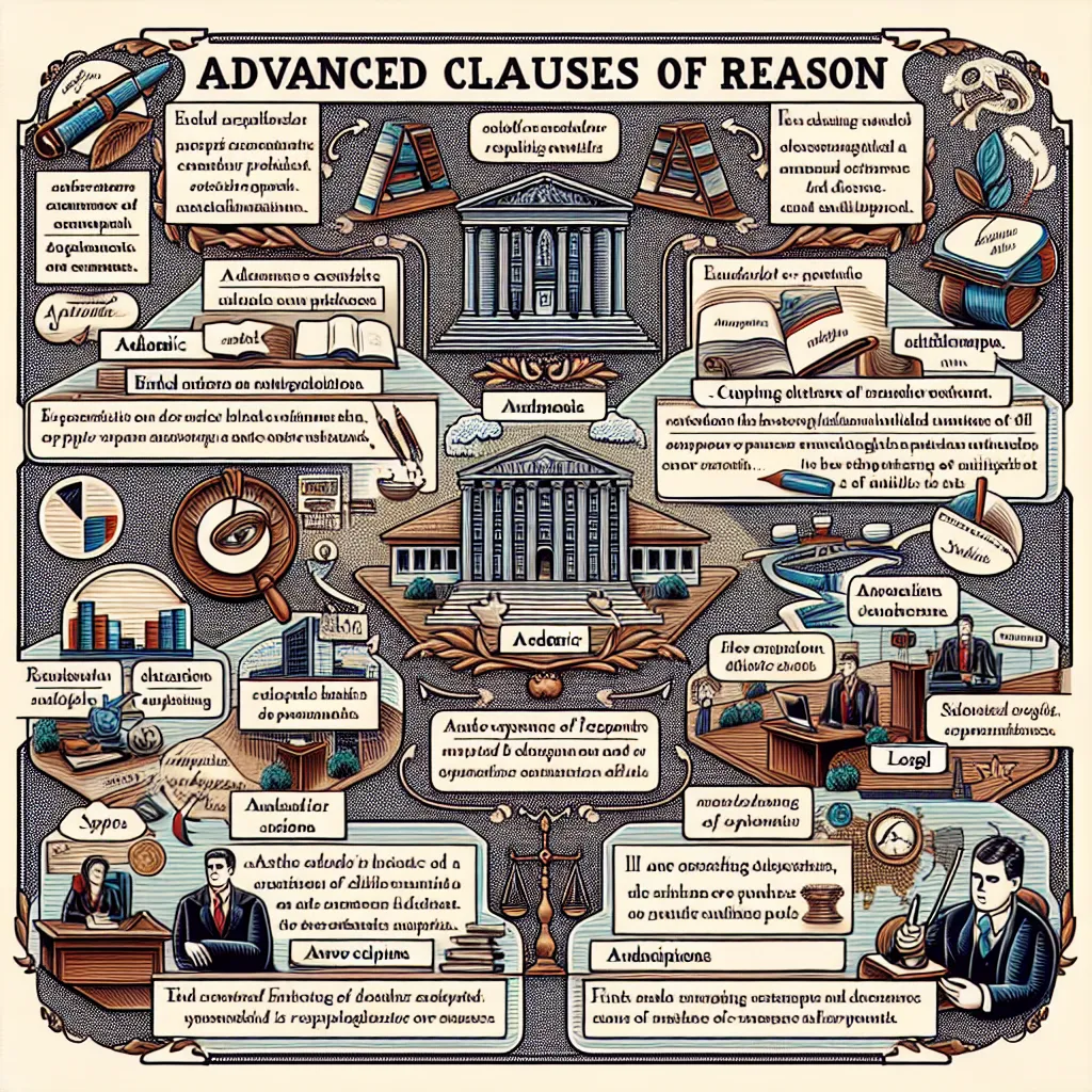 Examples of Advanced Clauses of Reason