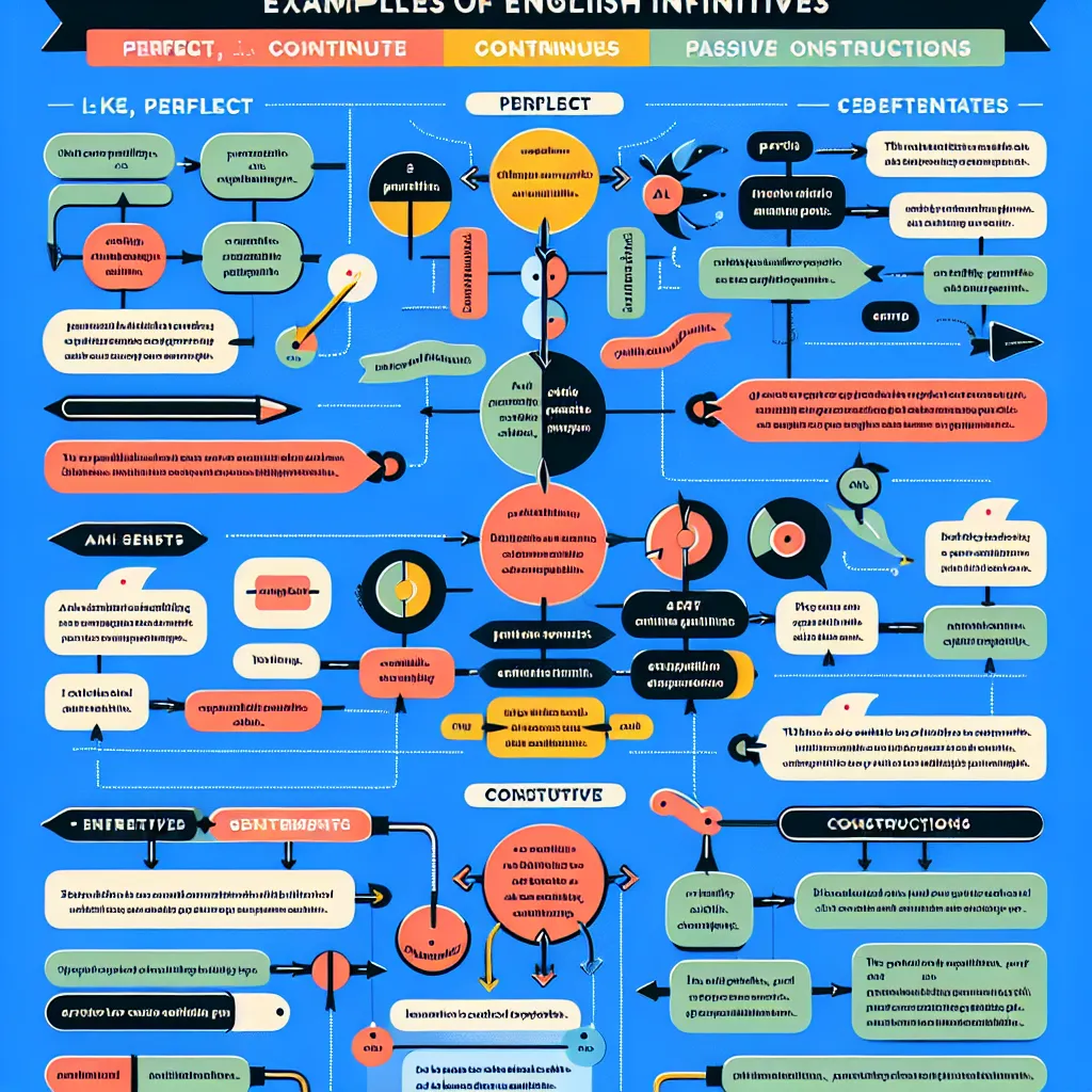 Advanced infinitives in English