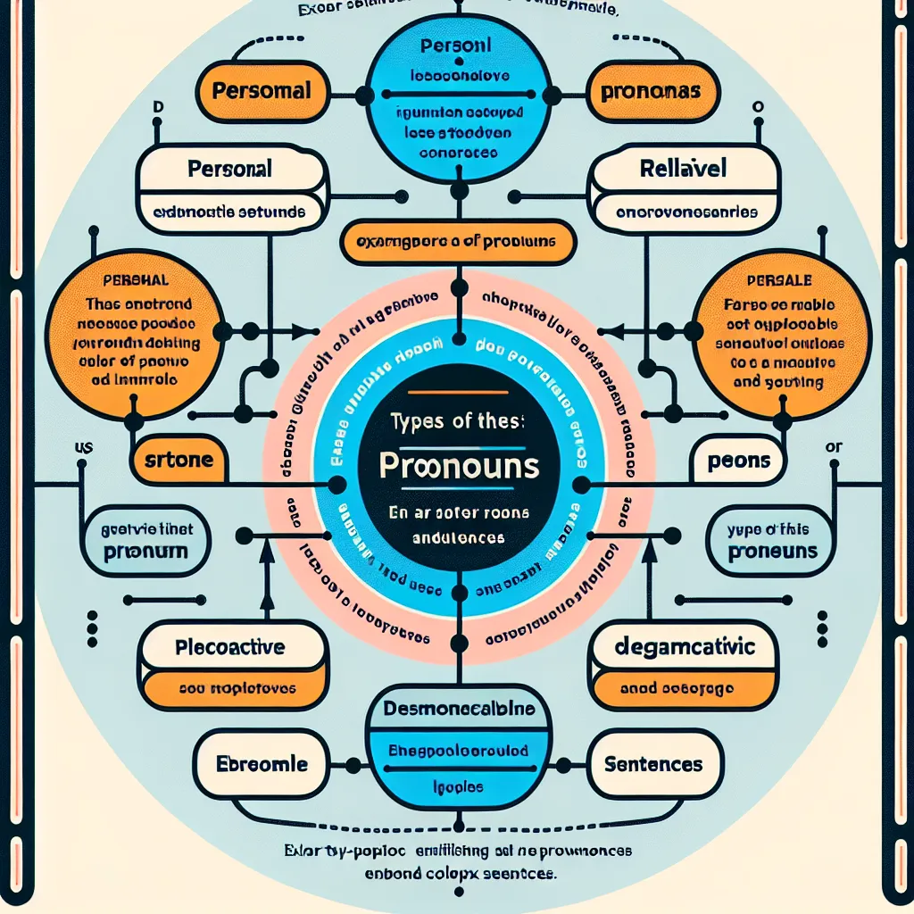 Advanced Pronoun Usage Diagram