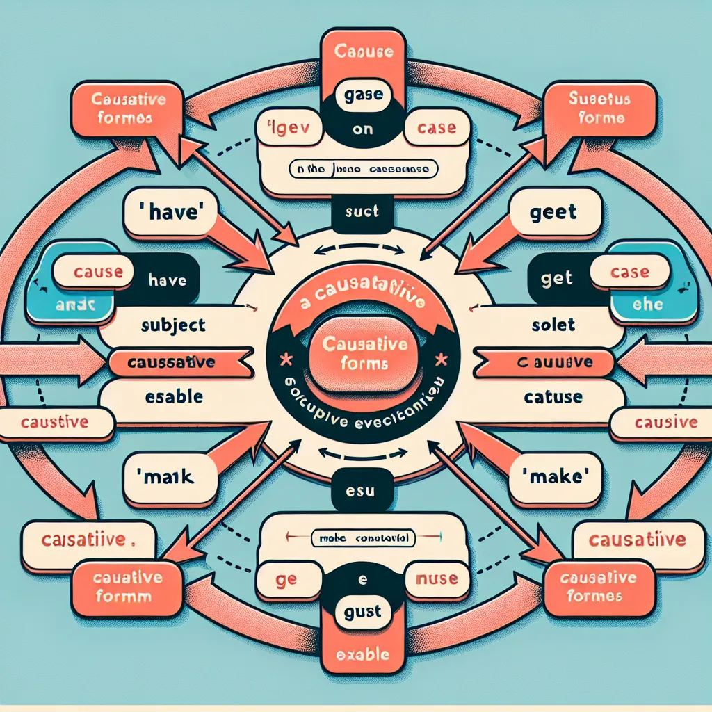 Causative Forms Diagram