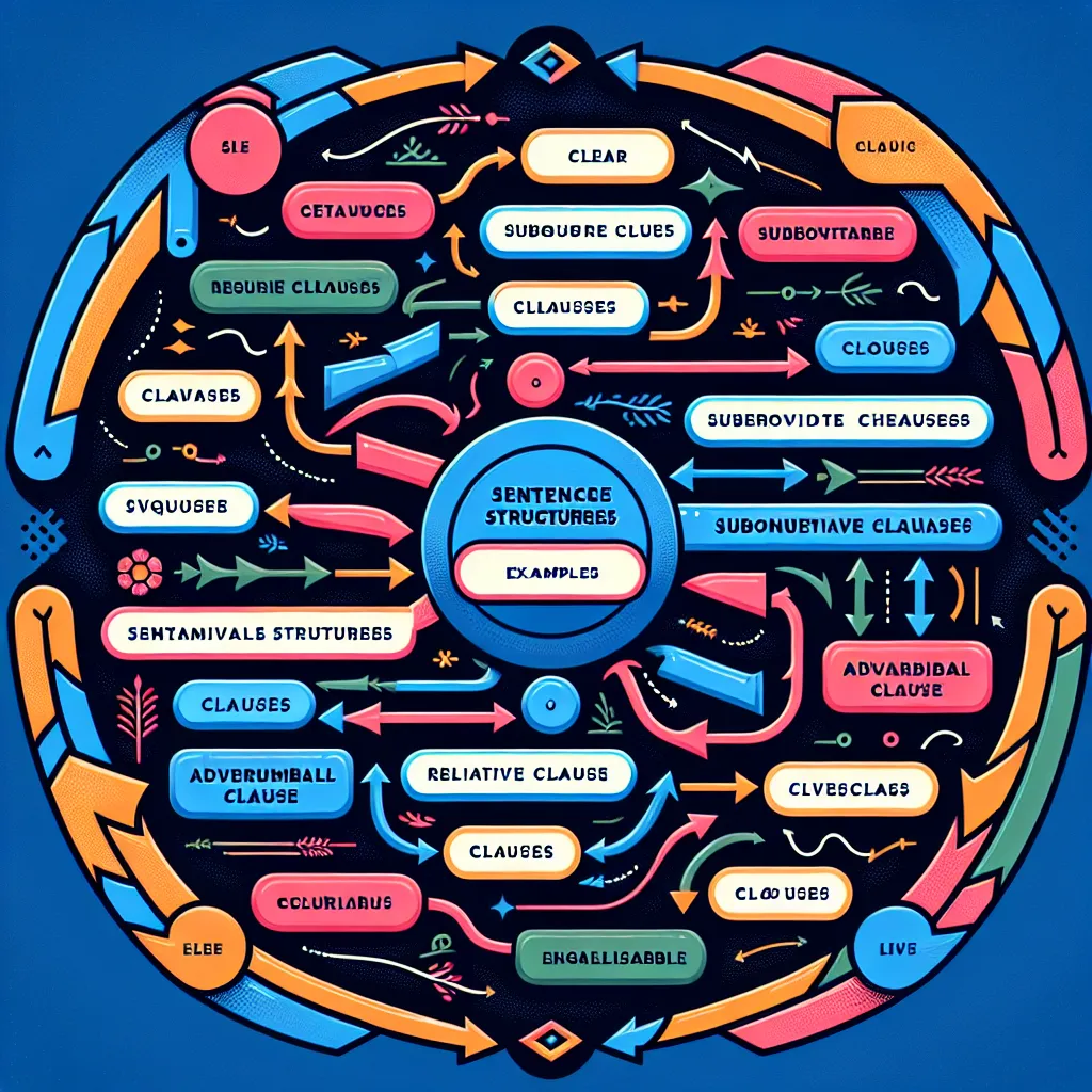 Complex Sentence Patterns Diagram