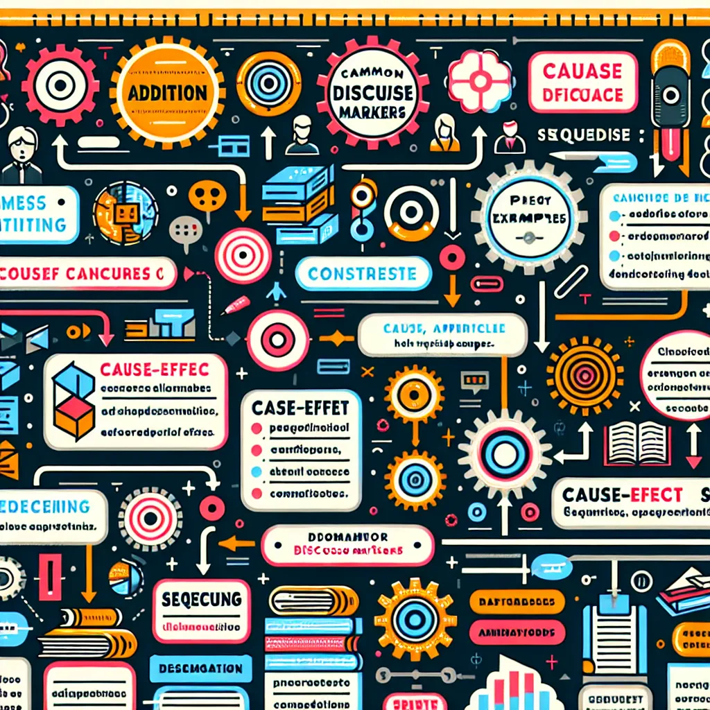 Discourse Markers Infographic