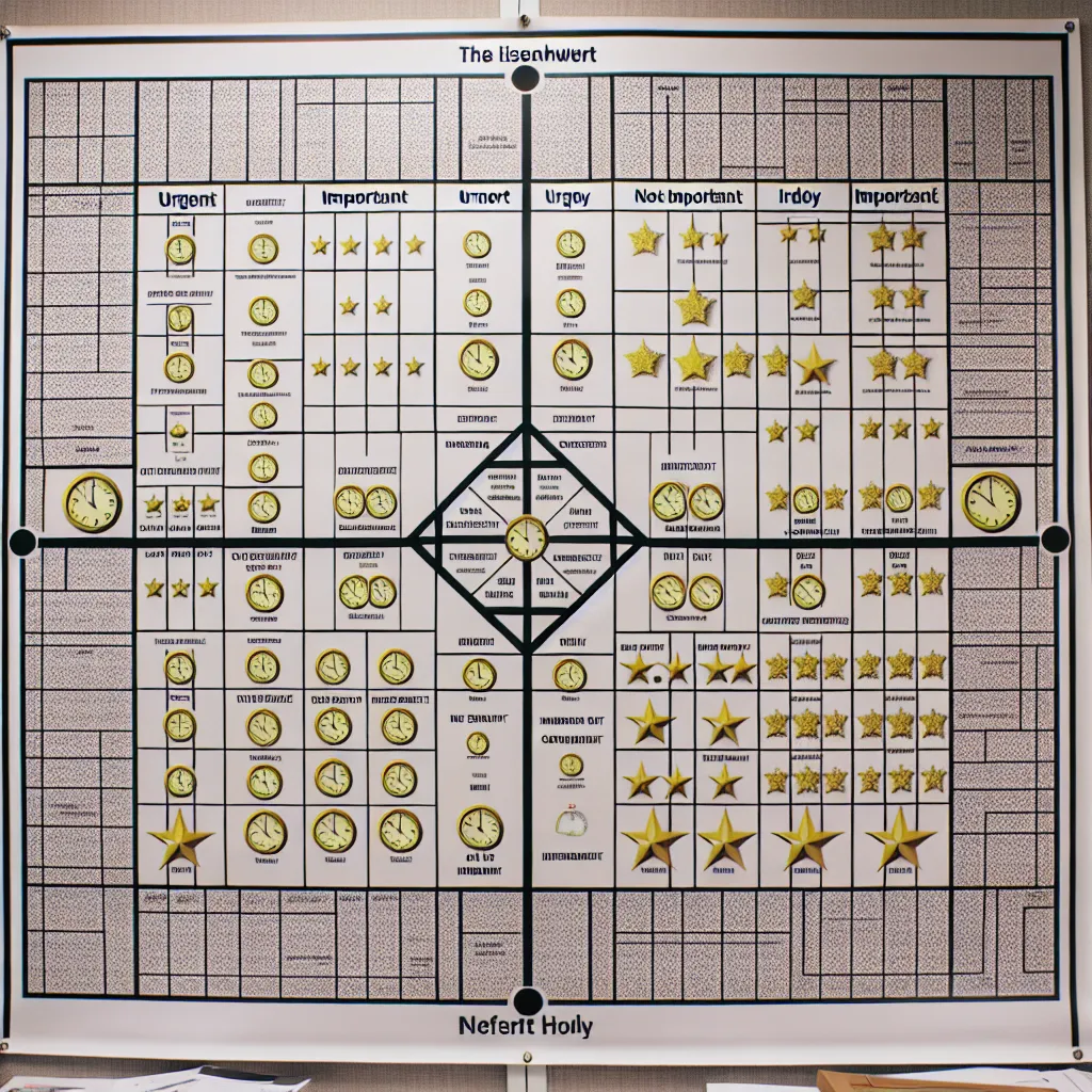 Eisenhower Matrix for task prioritization