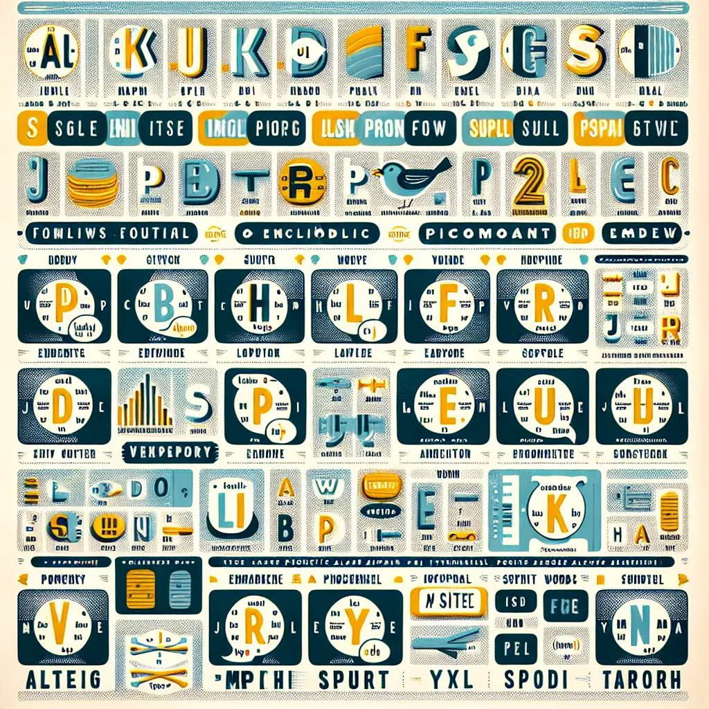 English Consonants Chart