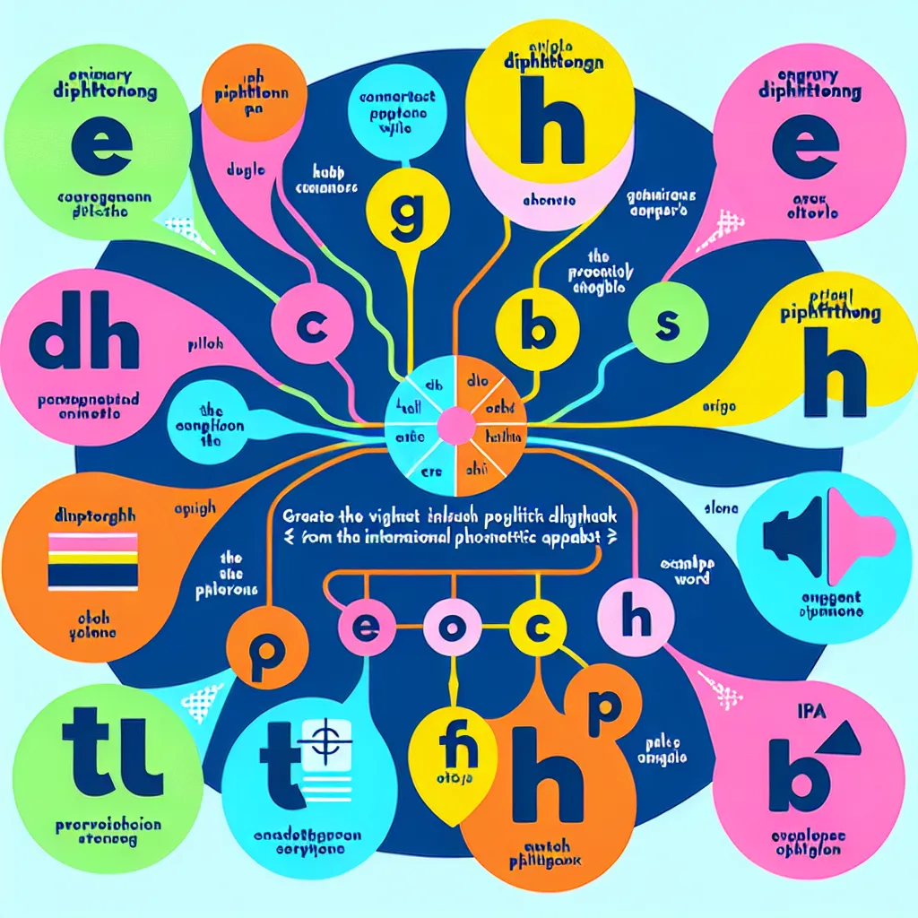 English Diphthongs Diagram