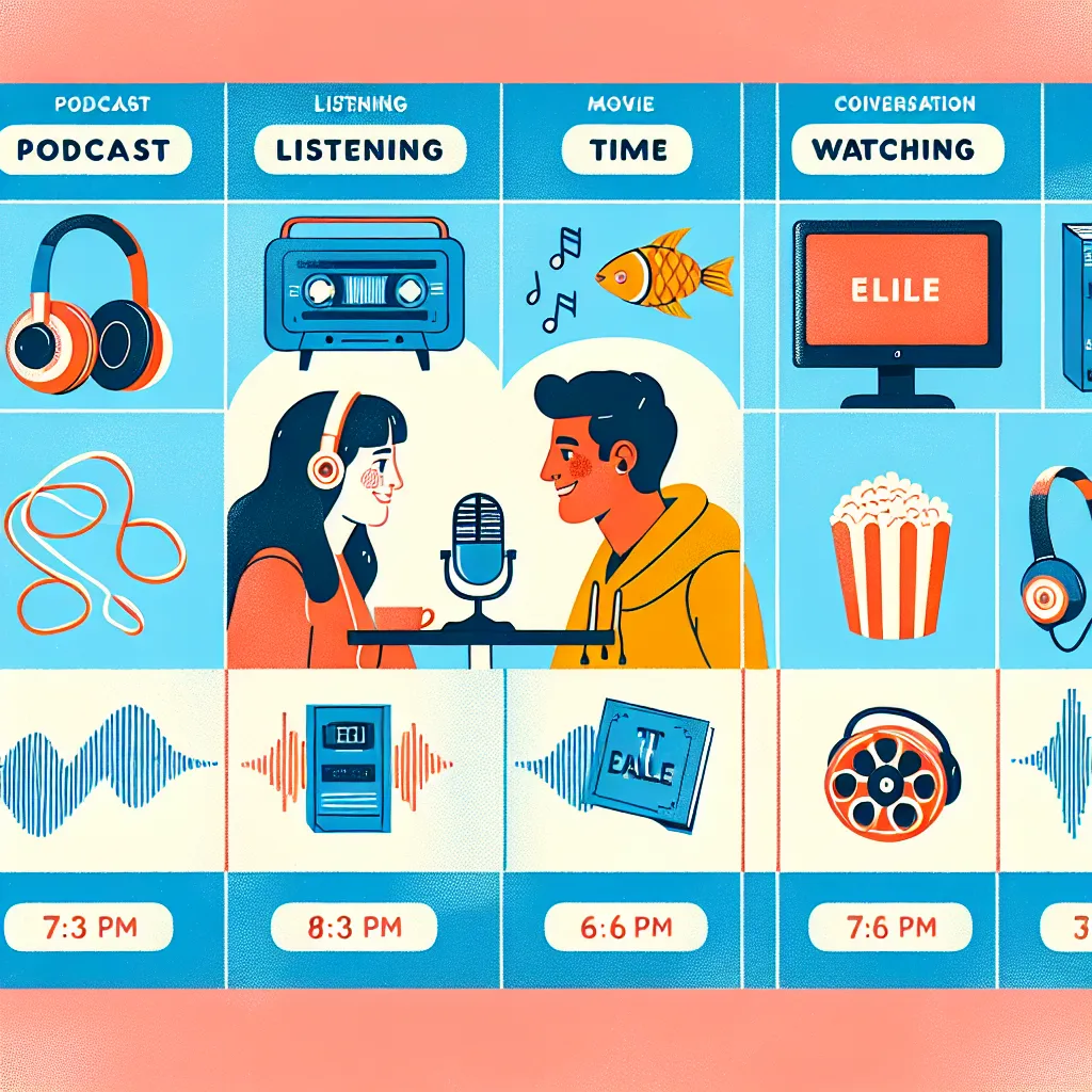 English Listening Practice Routine