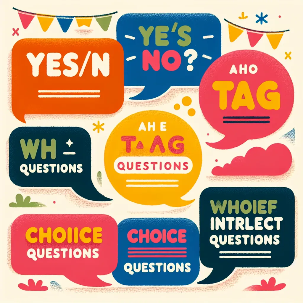 Types of English Questions