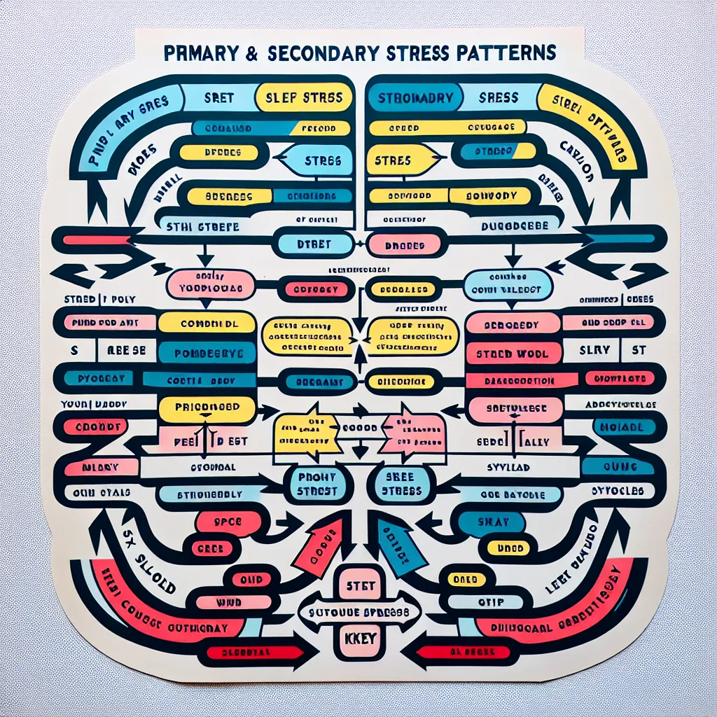 English Stress Patterns Diagram