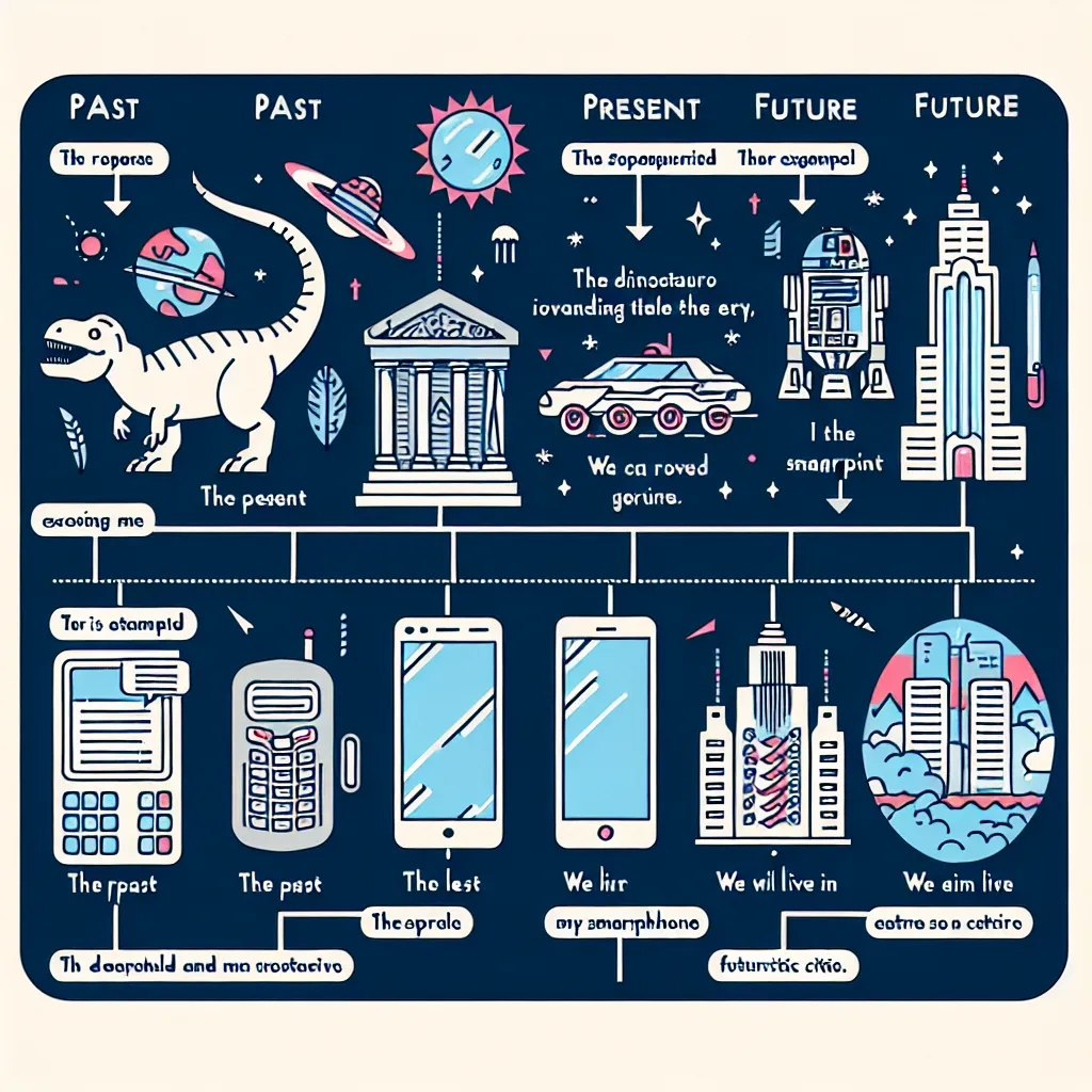 English Tenses Timeline