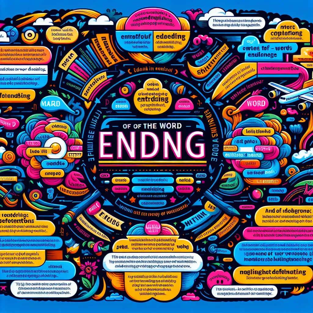 English word endings importance