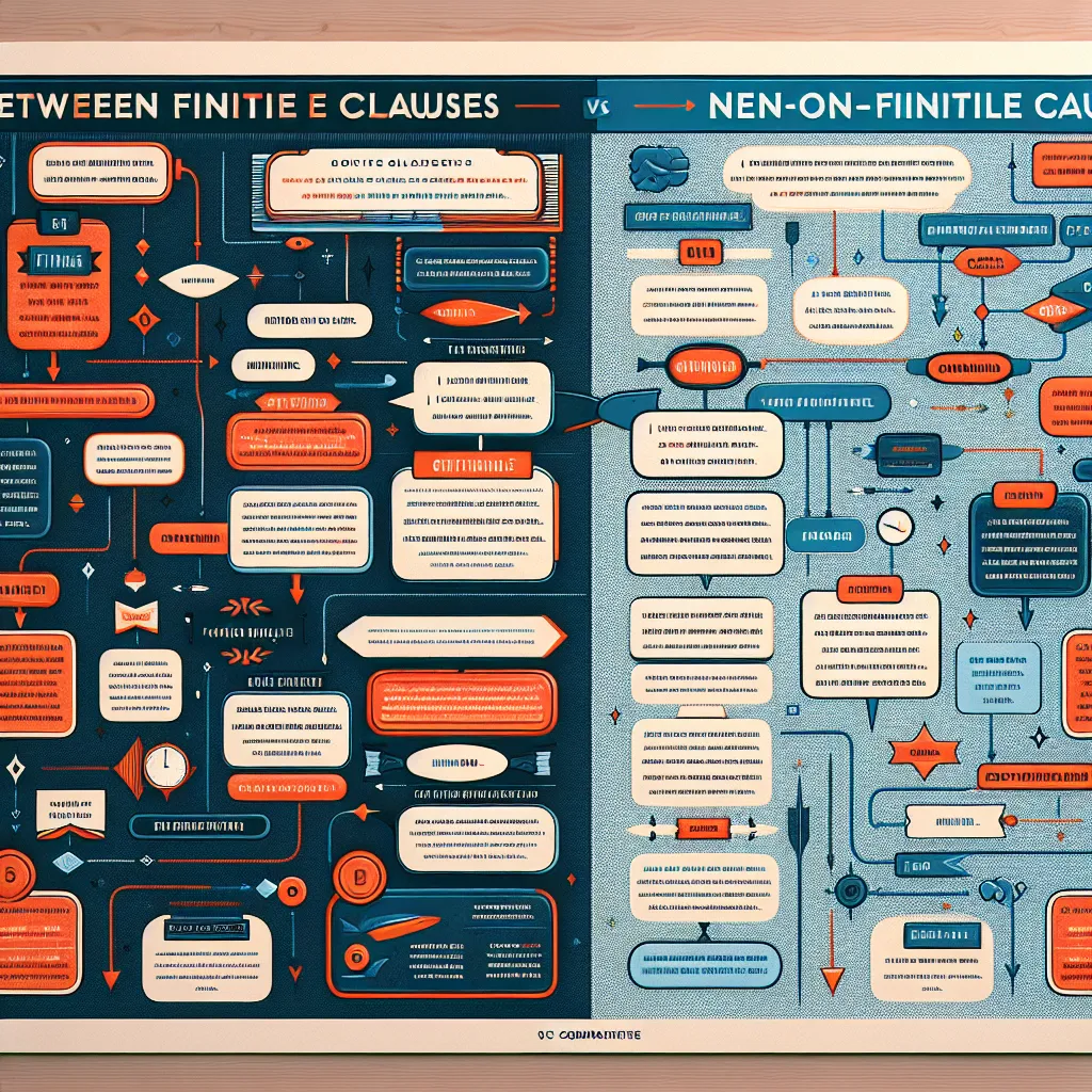 Finite and Non-Finite Clauses Comparison