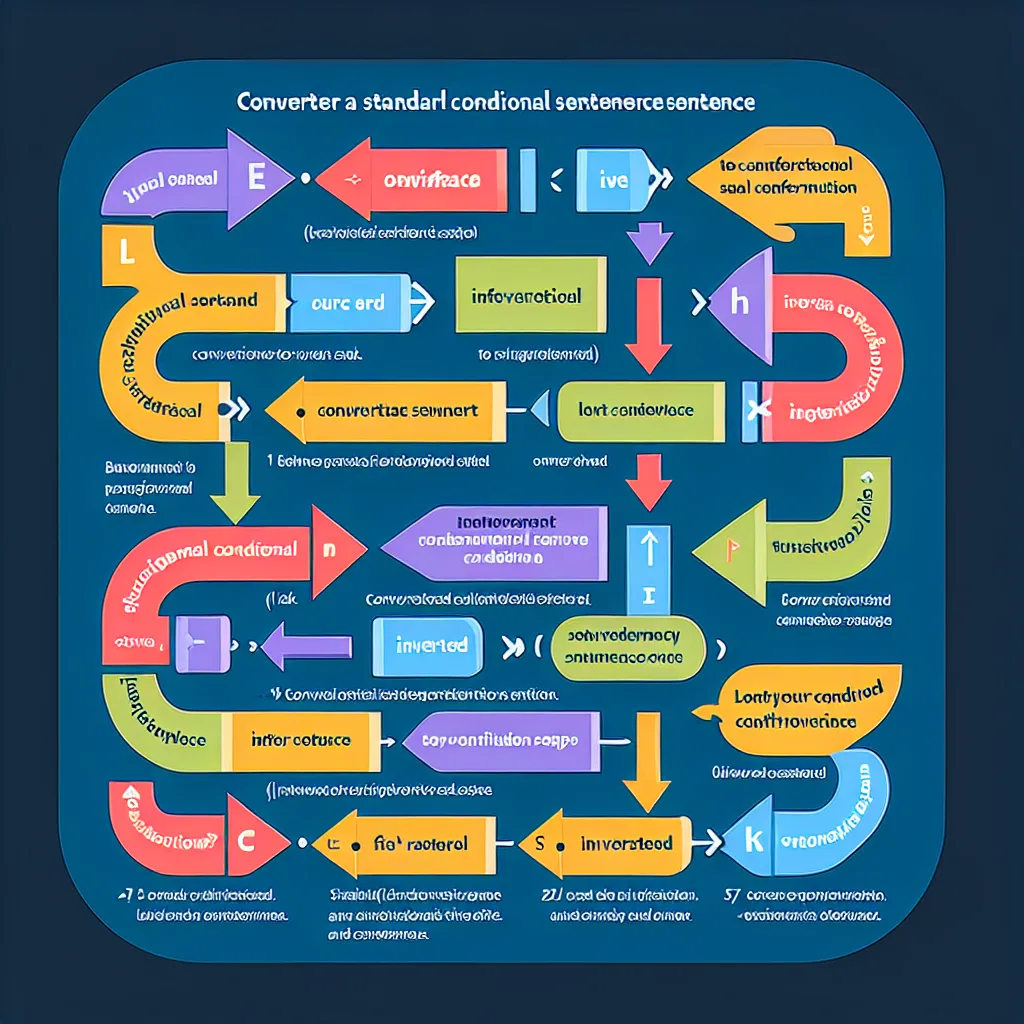 Step-by-step guide to forming inverted conditionals