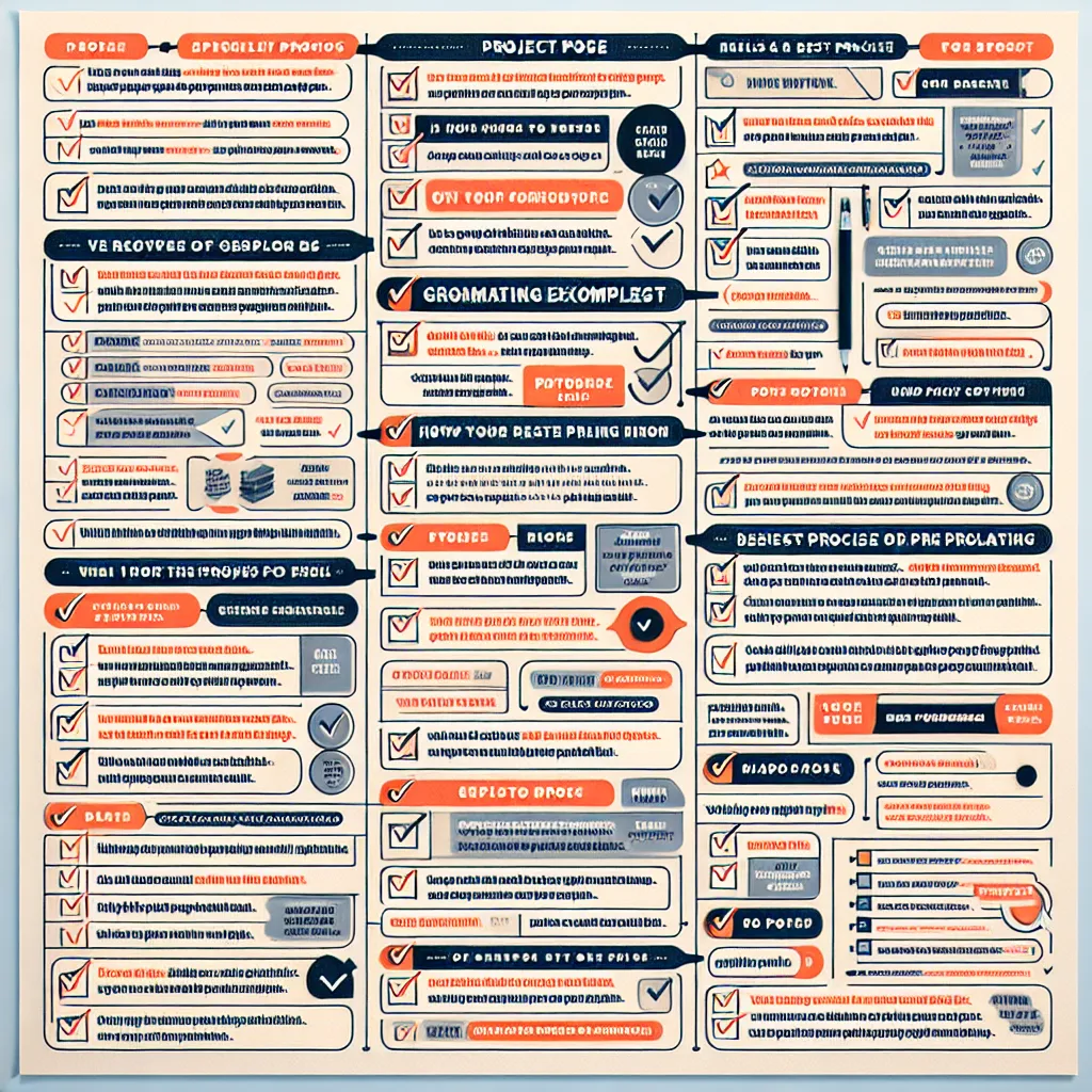 Grammar checklist for project proposals