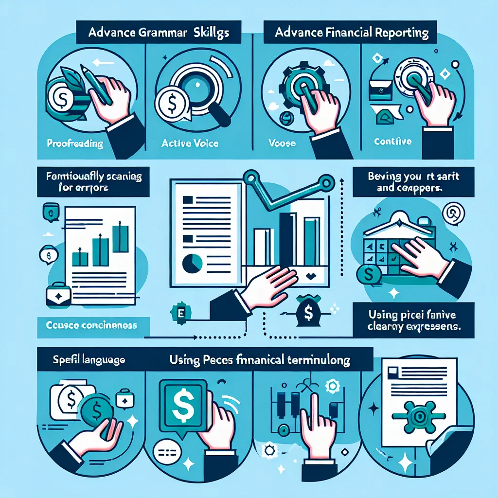 Tips for Improving Financial Report Grammar