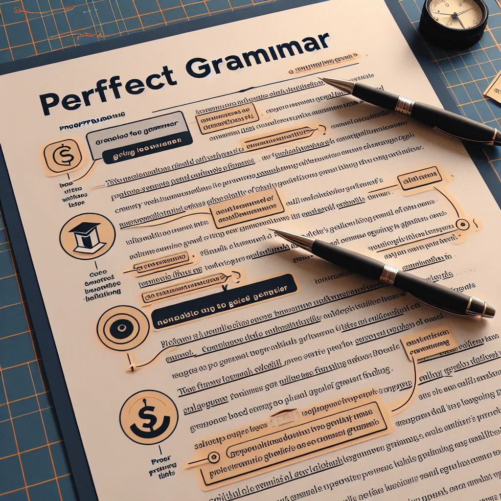 Importance of Grammar in Grant Writing