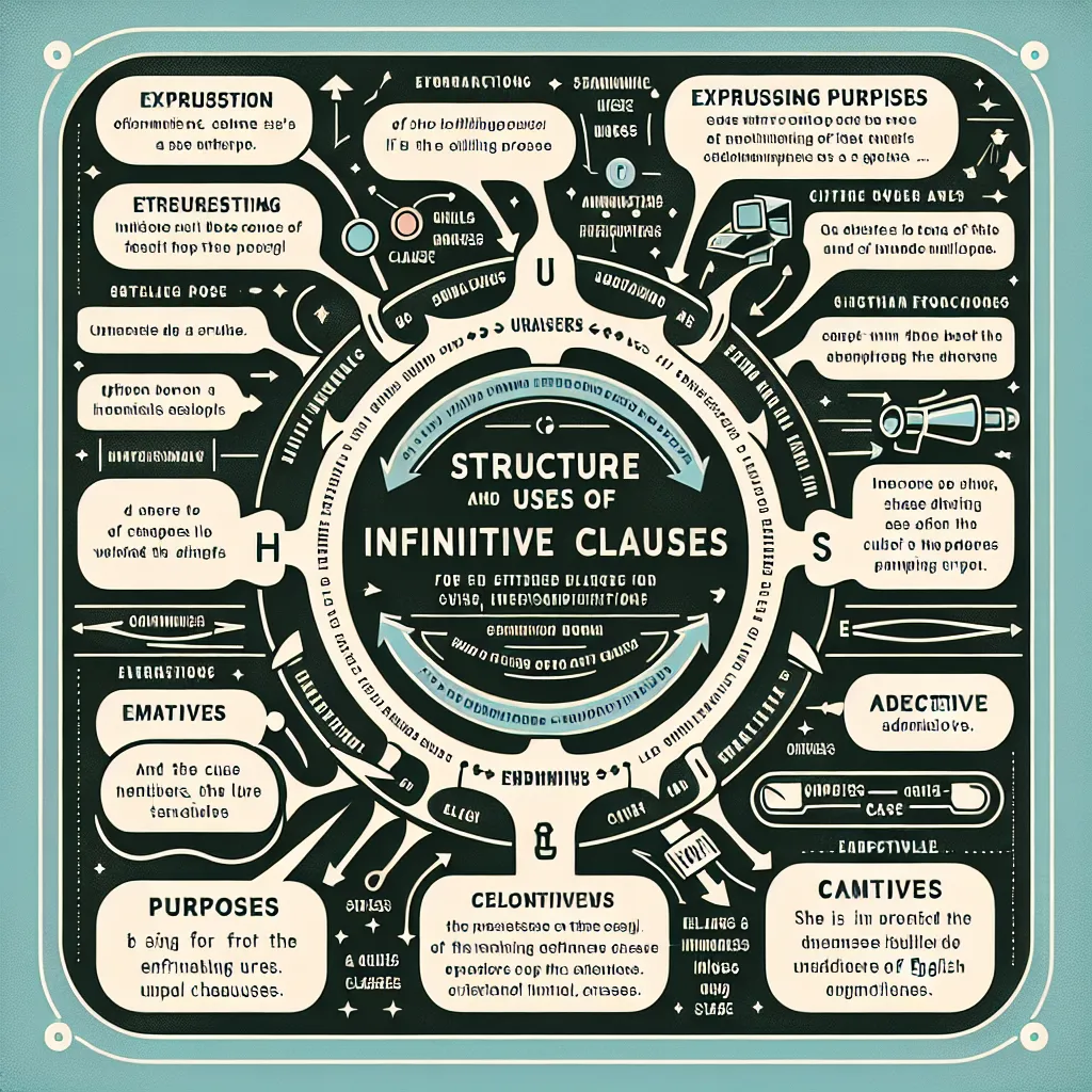 Infinitive Clauses Diagram