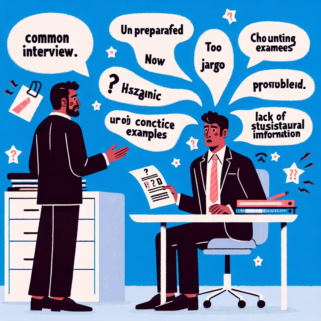 Common Interview Mistakes