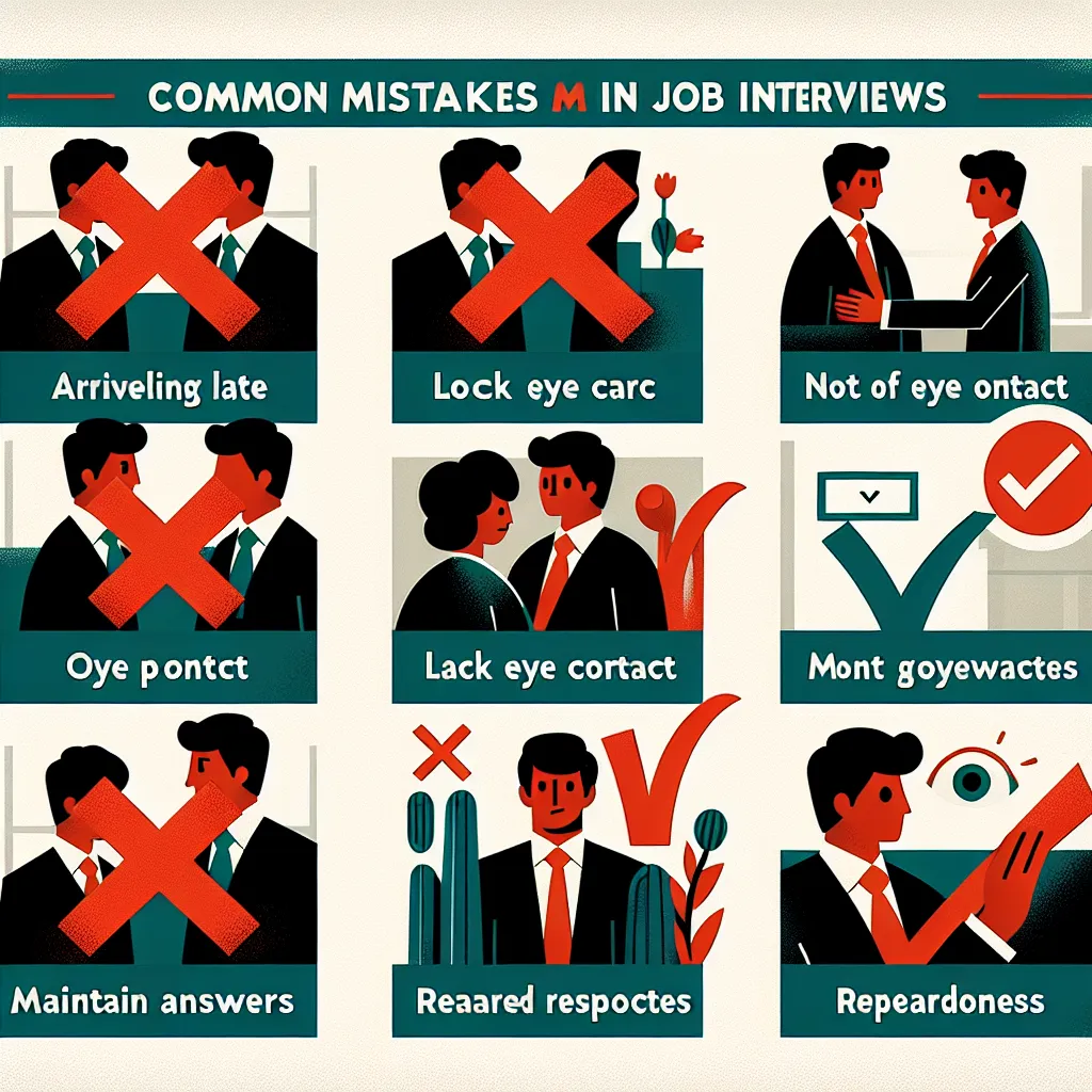 Common interview mistakes