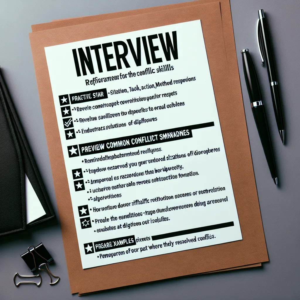 Interview Preparation Checklist