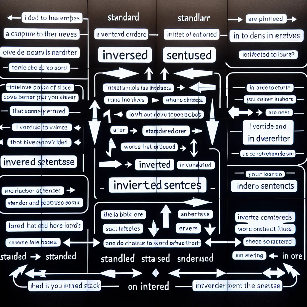 Inversion Examples in English