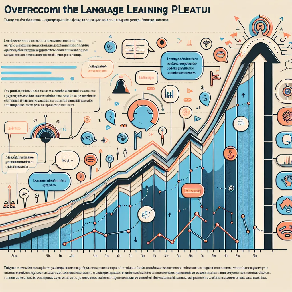 Language Plateau Infographic