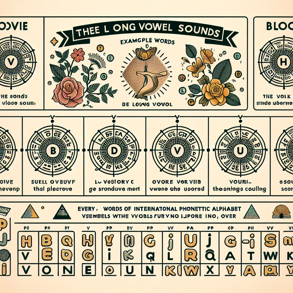 English Long Vowel Chart