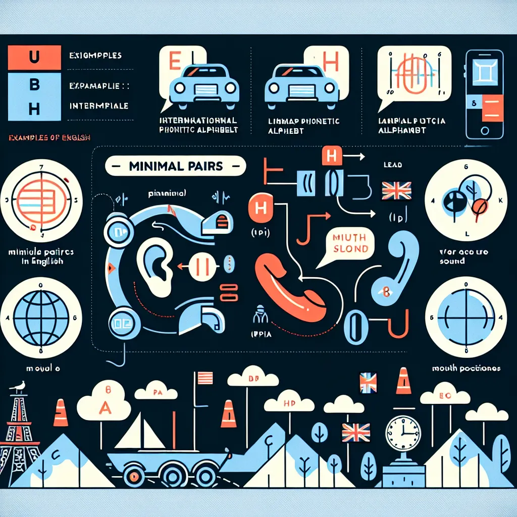 Minimal Pairs in English