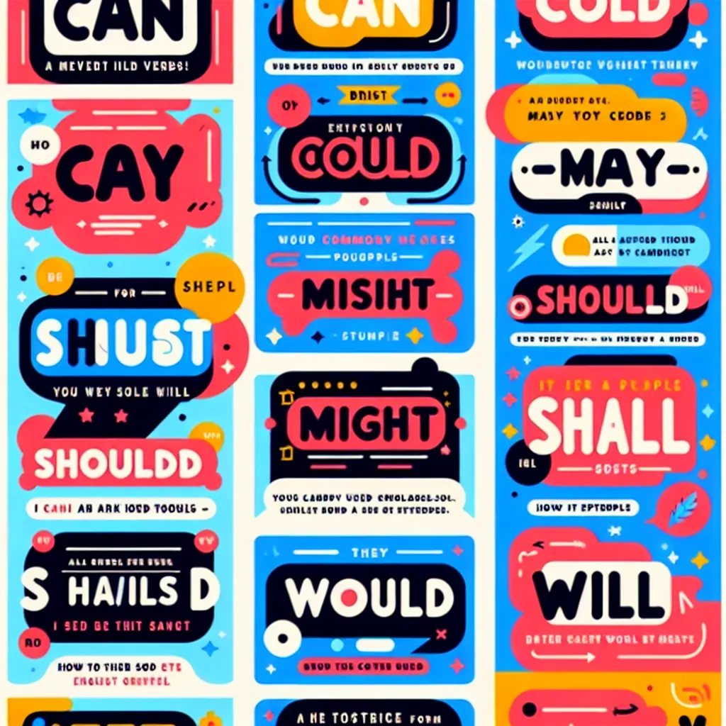 Modal Verbs Chart