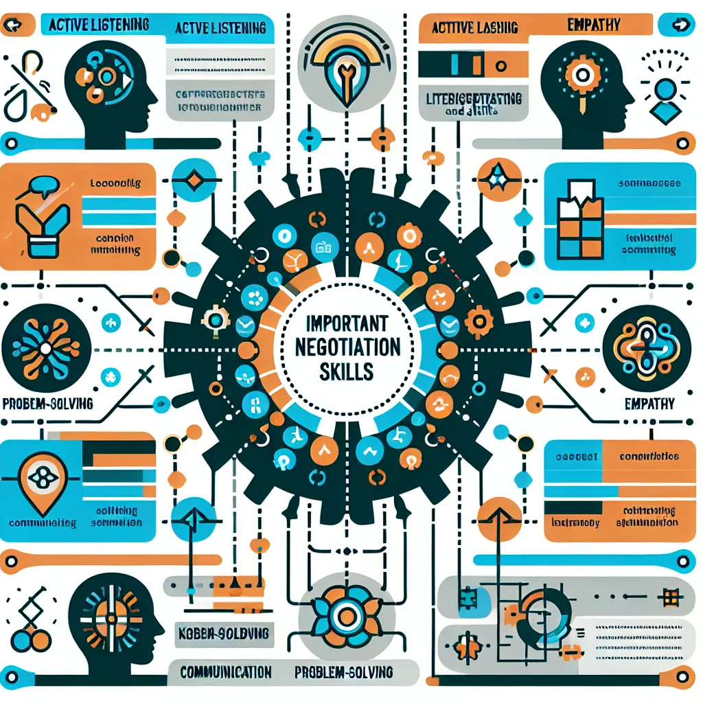 Negotiation Skills Diagram