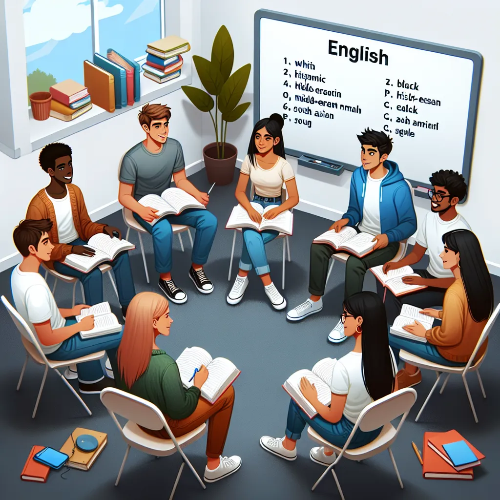 Peer teaching English