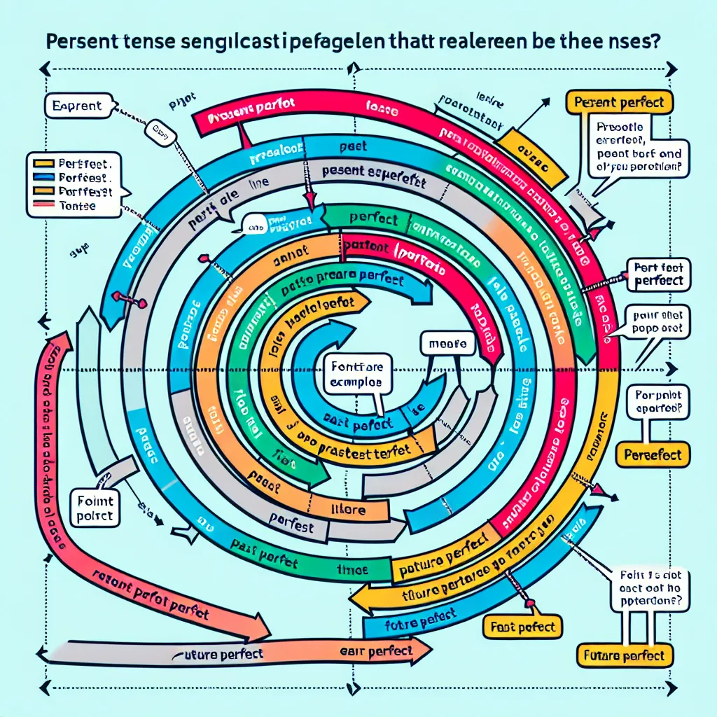 Perfect Tenses Timeline