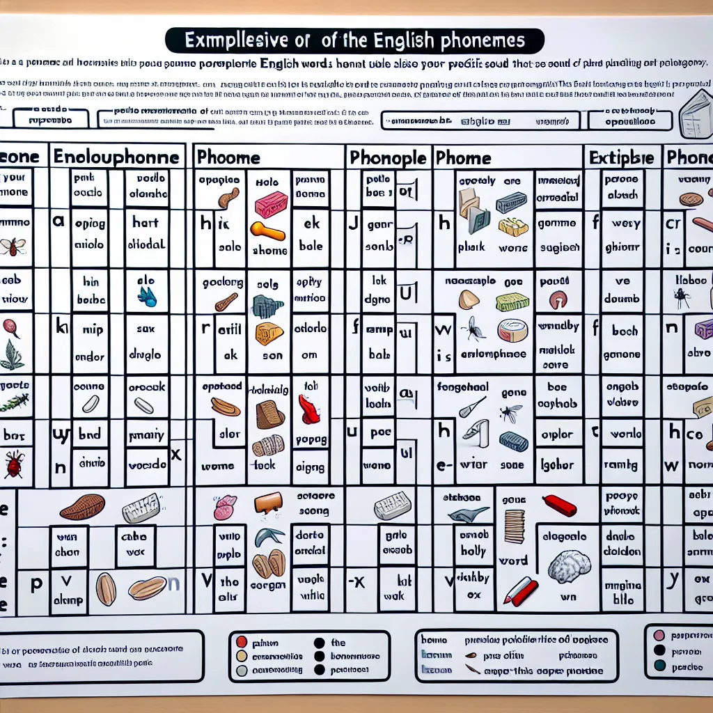 English Phonemic Chart