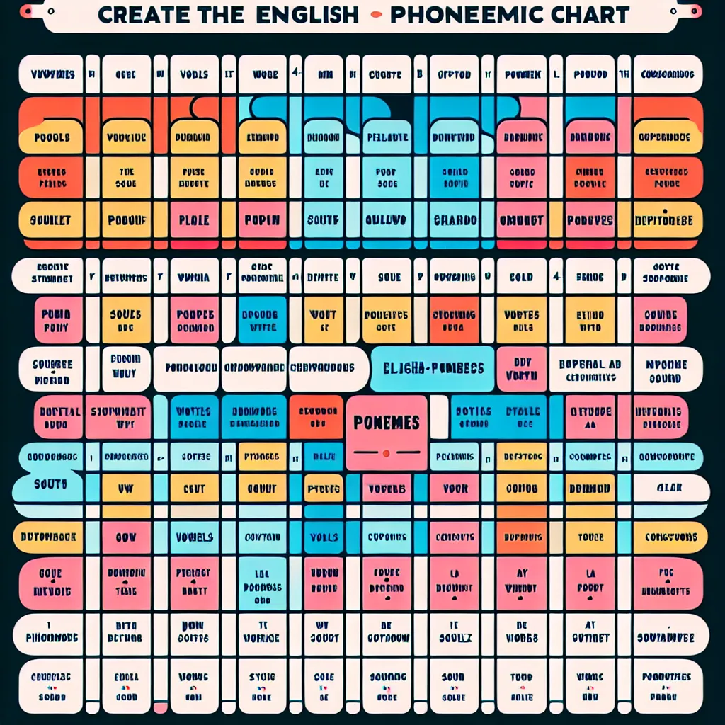 English Phonemic Chart