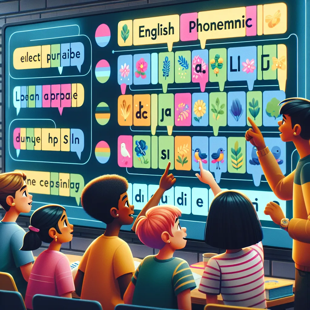 English Phonemic Chart Practice