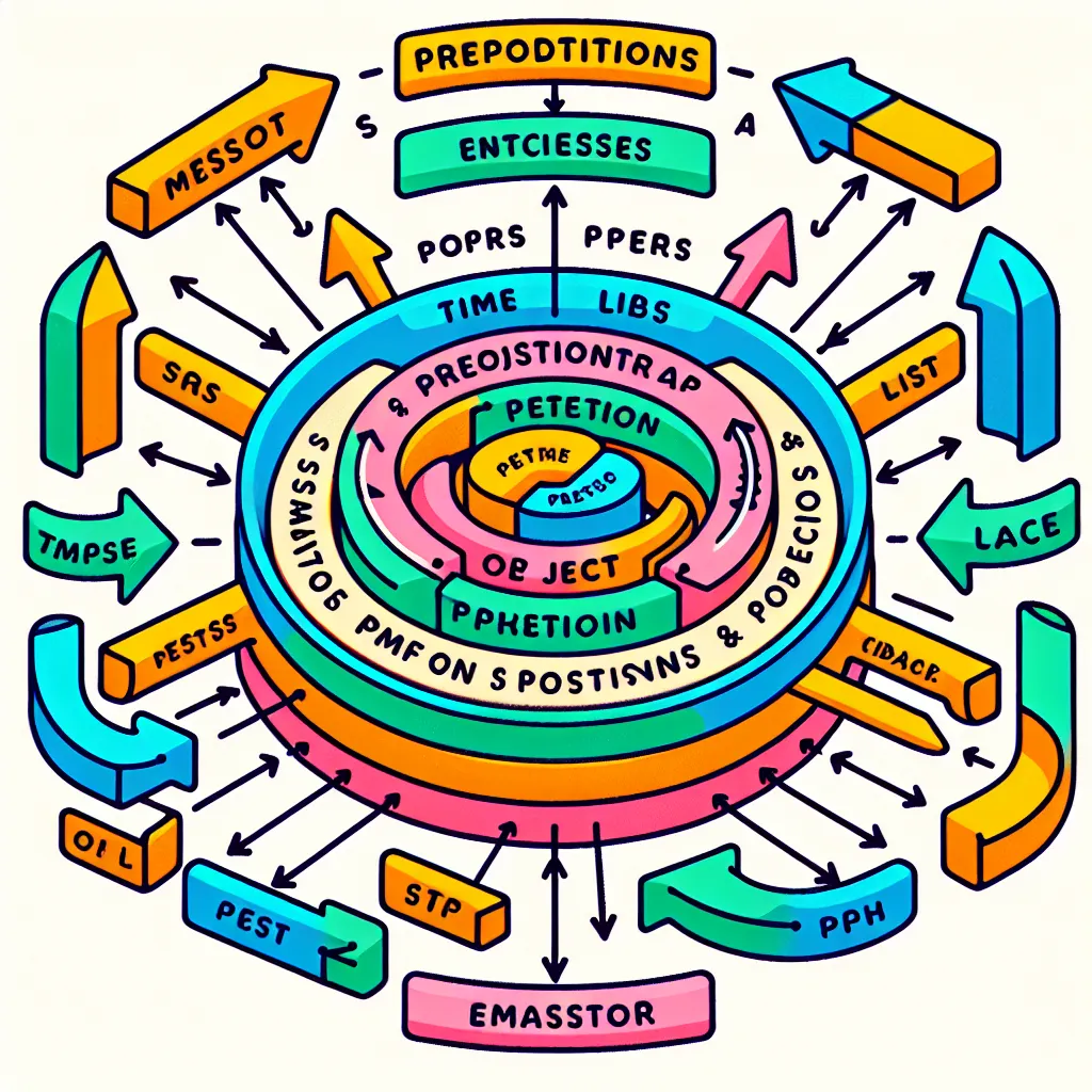 Prepositional Phrases Diagram