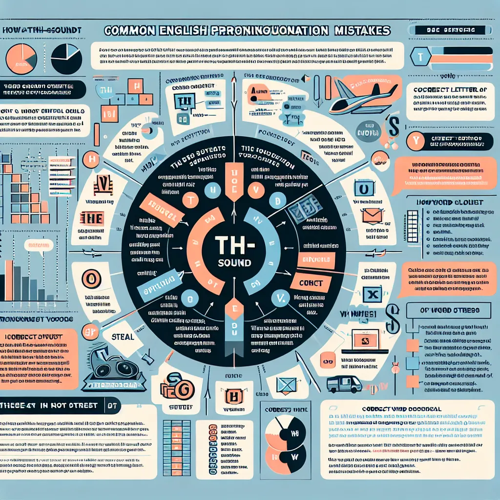 Common pronunciation mistakes in English