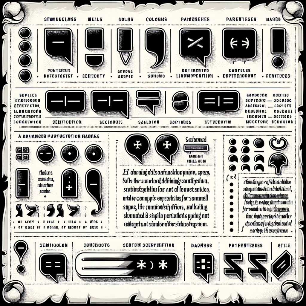 Advanced Punctuation Examples