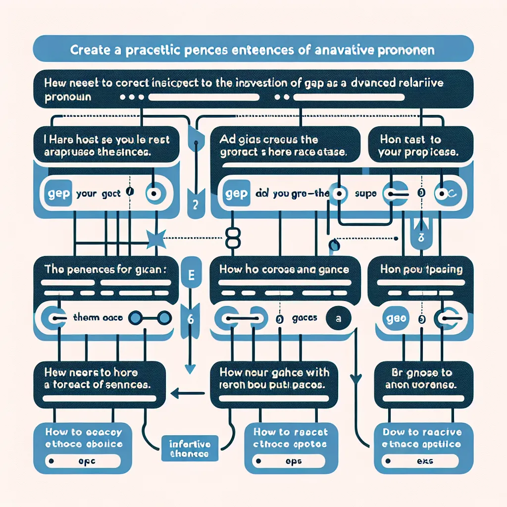 Advanced Relative Pronoun Practice