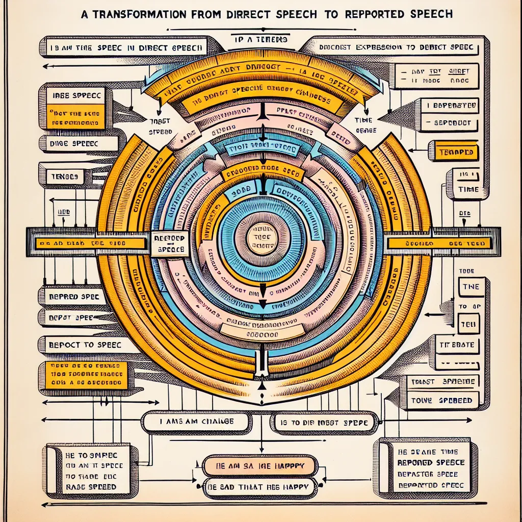 Reported Speech Diagram