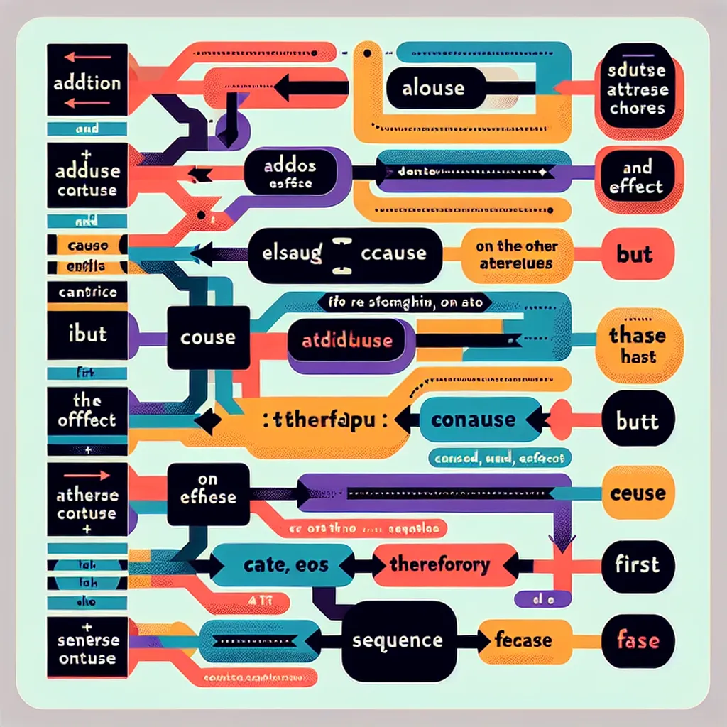 Sentence connectors diagram