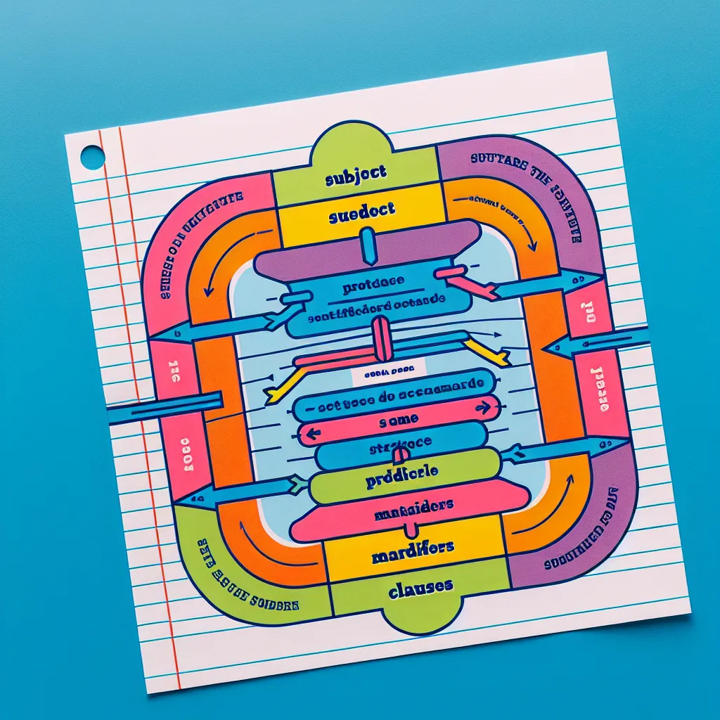 Sentence Diagram Example