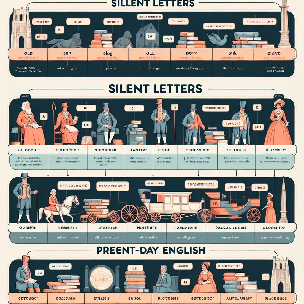 Silent letters in English etymology