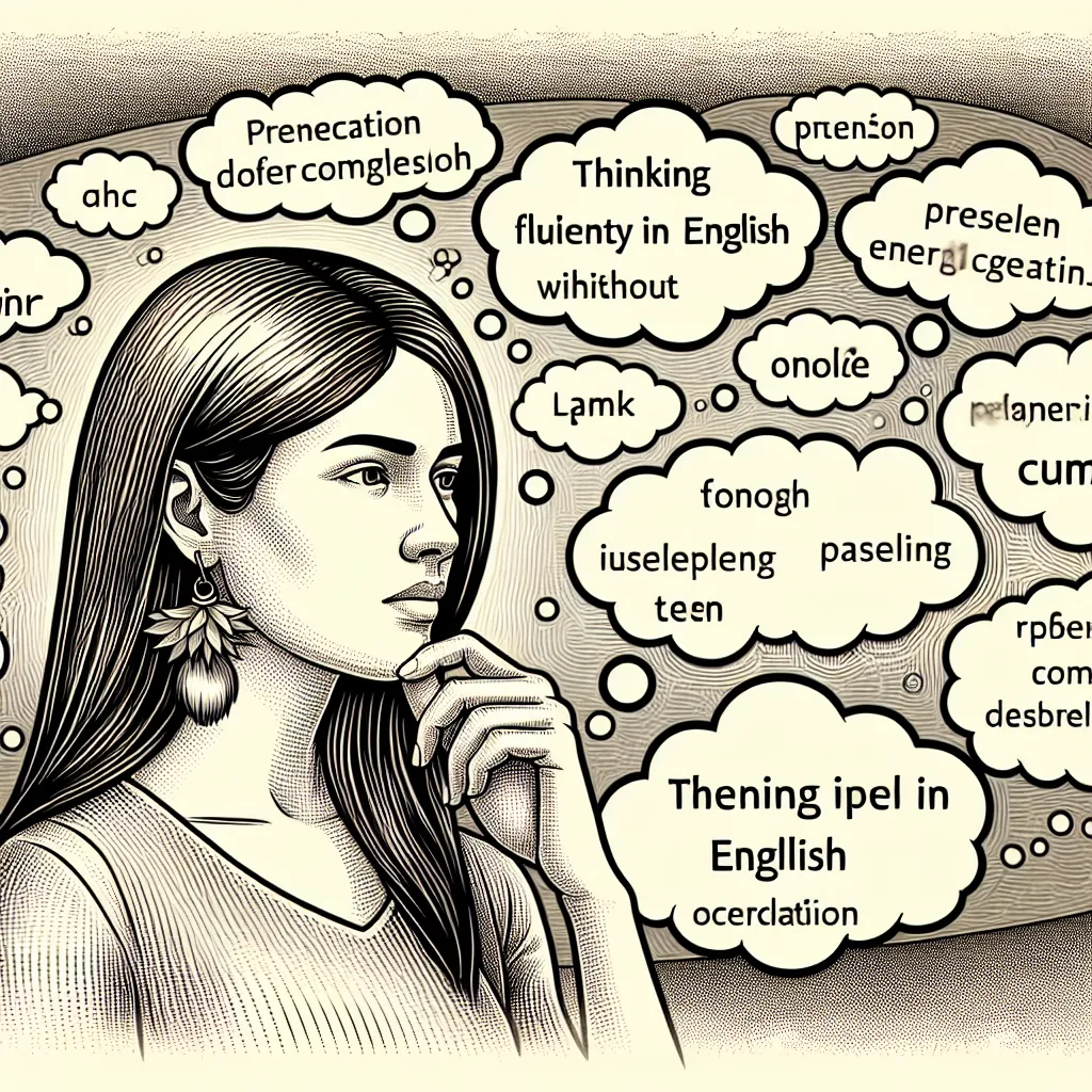 Thinking in English