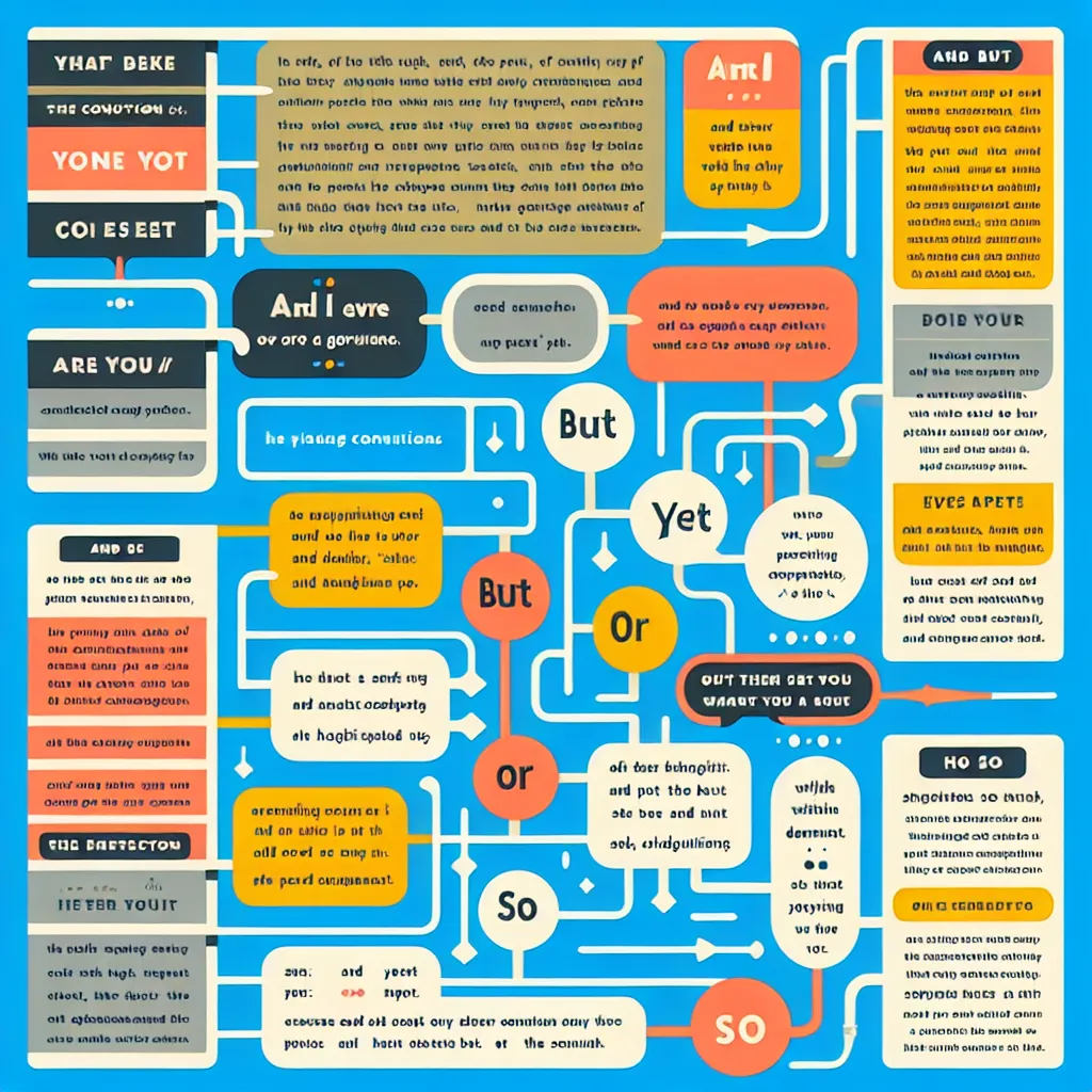 Variety of conjunctions in use