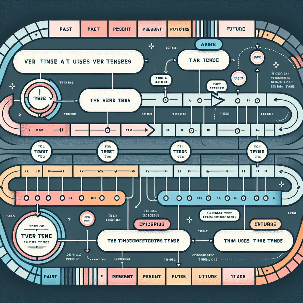 English Verb Tense Timeline