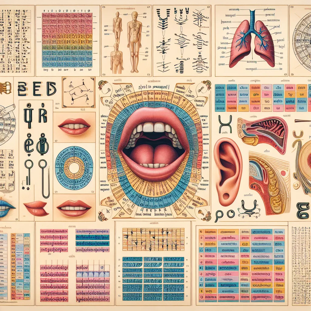 Visual aids for pronunciation practice