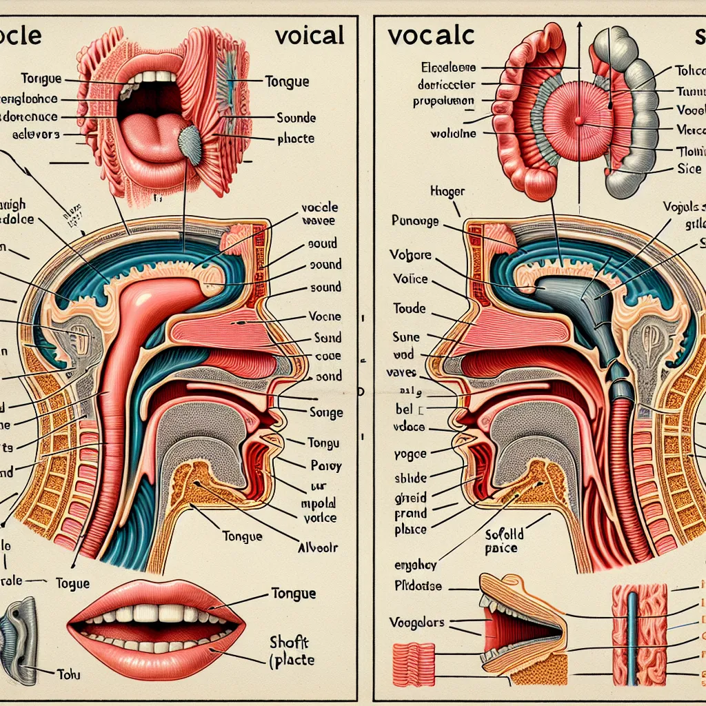 Voiced and Voiceless Sounds Diagram