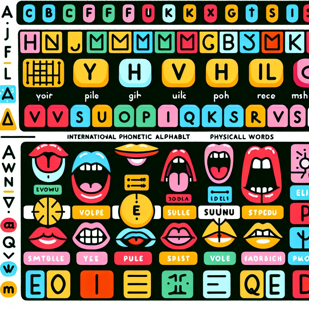 English Vowel Pronunciation Chart