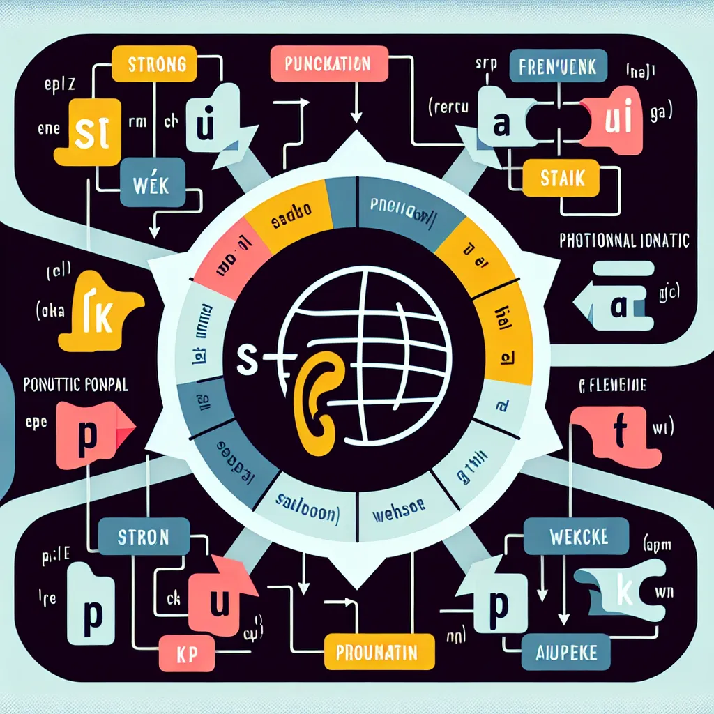 English Weak Forms Illustration